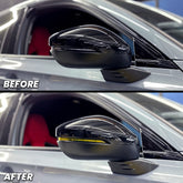 Honda Civic 2022+ Side Mirror Turn Signal Pre-cut Overlay Tint